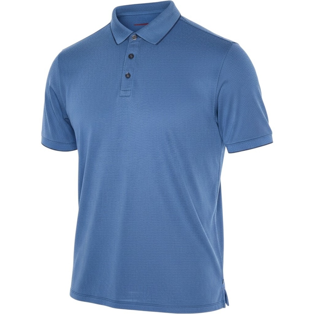Tommy Bahama Island Zone Polo Mens L Tencel Performance Luxury Knit Logo Blue